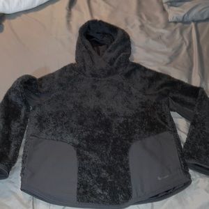 Nike fluffy hoodie